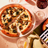 Crosta & Mollica Fiorentina Mushrooms Spinach Creamy Garlic Sourdough Pizza 453g
