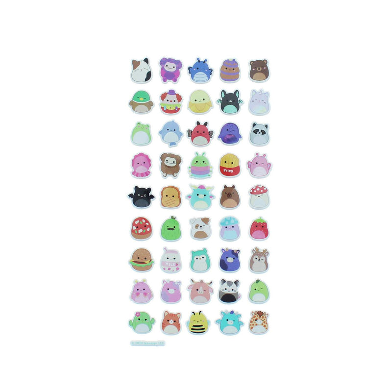 Squishmallows puffy stickers character pack 22.3cm (British brand)