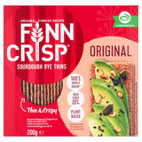 Finn Crisp original rye crispbread 200g - British product