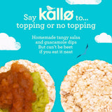 Kallo Lentil & Pea Veggie Cakes Sea Salt & Cider Vinegar 122g, UK version