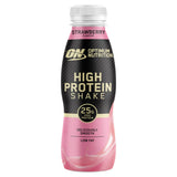 Optimum Nutrition high protein shake strawberry flavour 330ml, imported from the UK