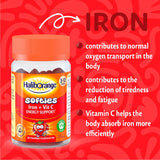 Haliborange Iron and Vitamin C strawberry kids softies 30 pack, UK version
