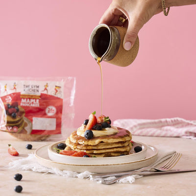 The Gym Kitchen Maple Pancakes Høy Protein 4 stk