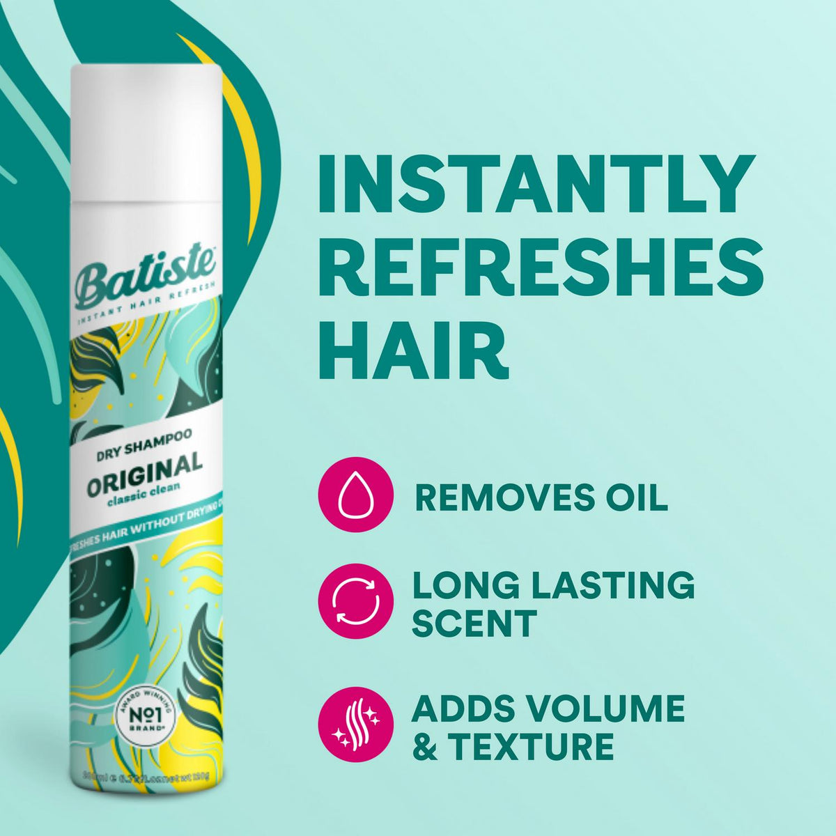 Batiste Dry Shampoo Original Classic Fresh 50ml