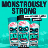 Beast Incredibly Tough Pedal Bin Bags 15 pack - British product