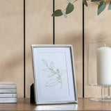 Habitat skinny metal picture frame silver 19x14cm - British product