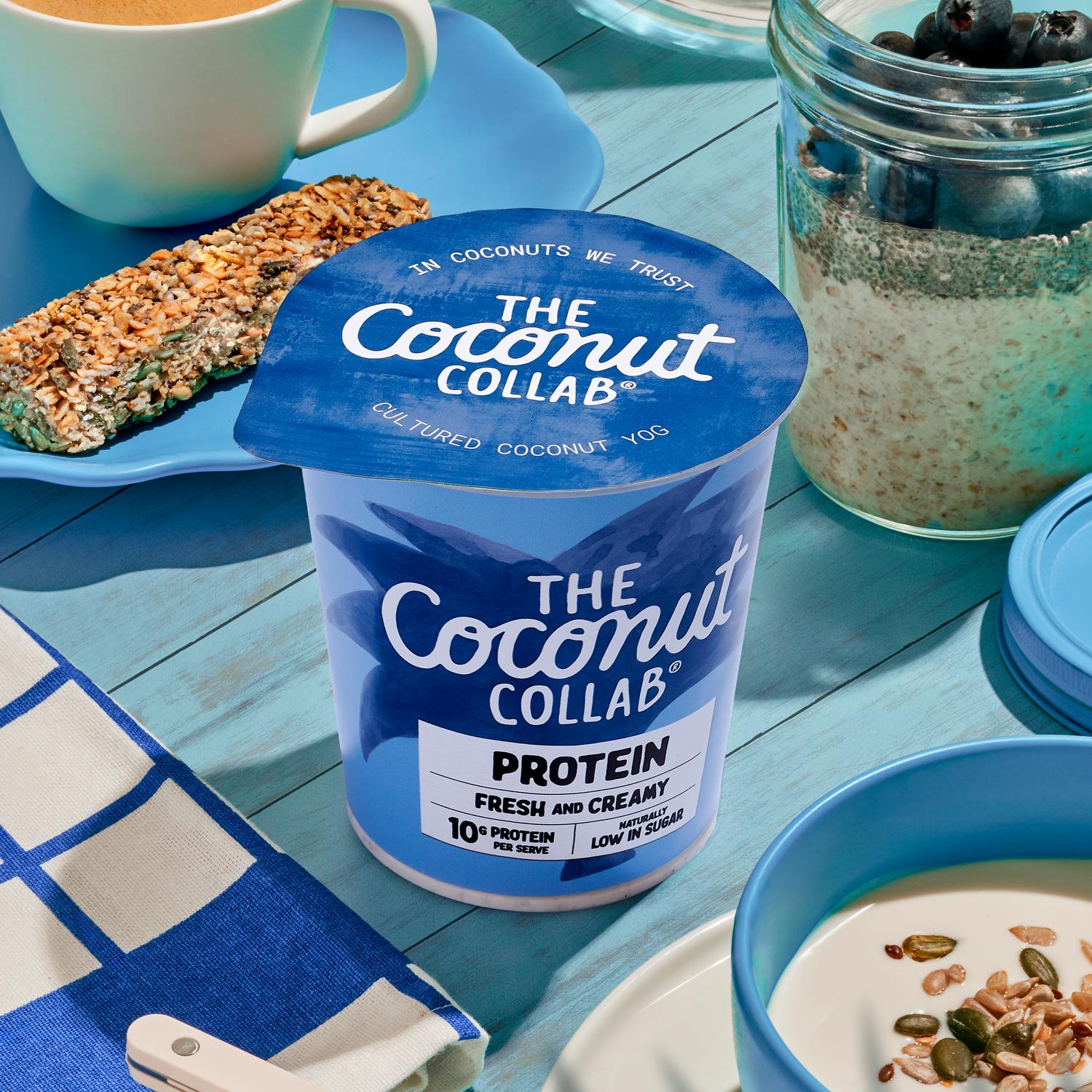 The Coconut Collab Protein Yogurt Coconut Almond 350g (British brand)