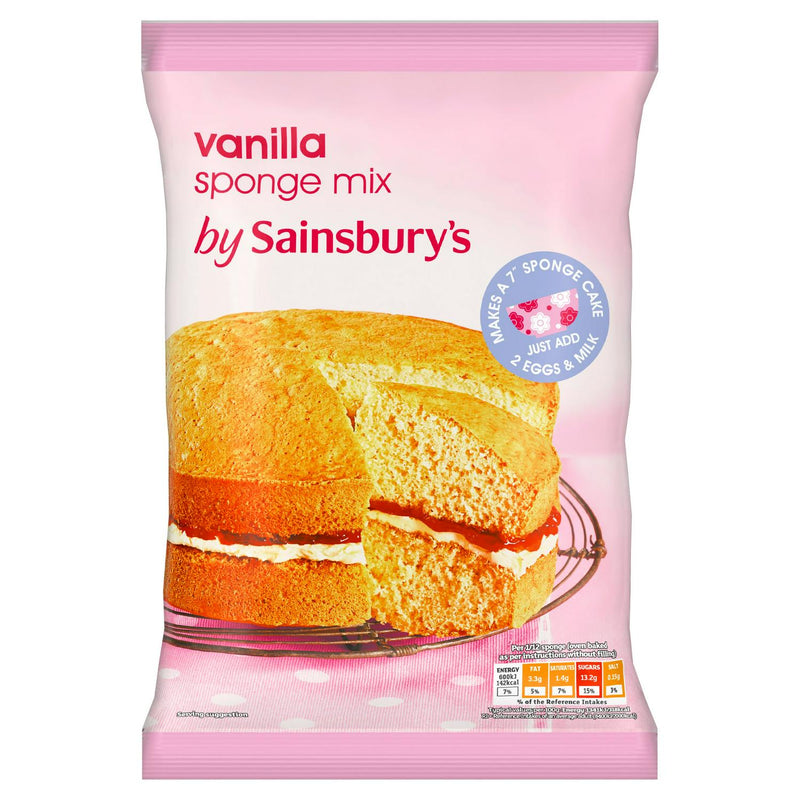 Sainsbury's Vanilla Sponge Mix sachet 400g (British brand)