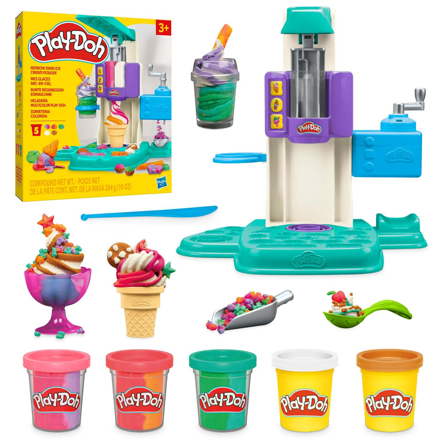 Play-Doh Rainbow Ice Cream Playset