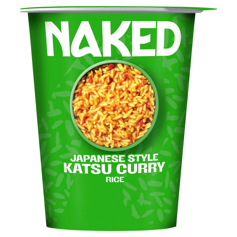 Naked Rice Japanese Katsu Curry instant rice pot 78g, imported from the UK