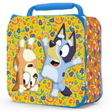Bluey EVA 3D Insulated Lunch Bag Orange Blue - British product