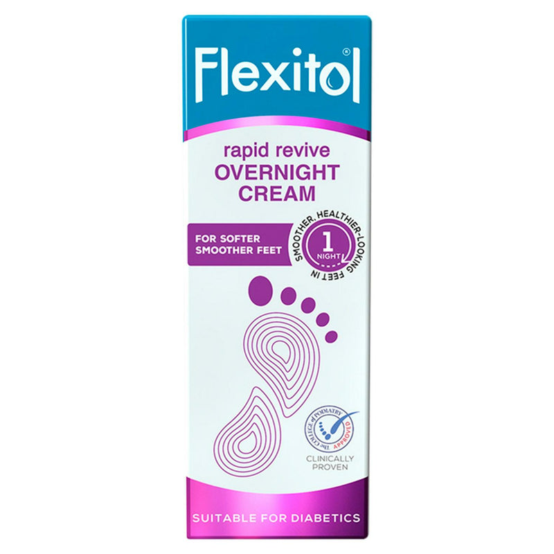 Flexitol Rapid Revive Overnight Foot Cream 50g - British product