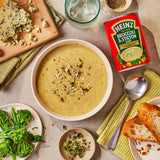 Heinz Broccoli and Stilton Soup 400g can, UK version