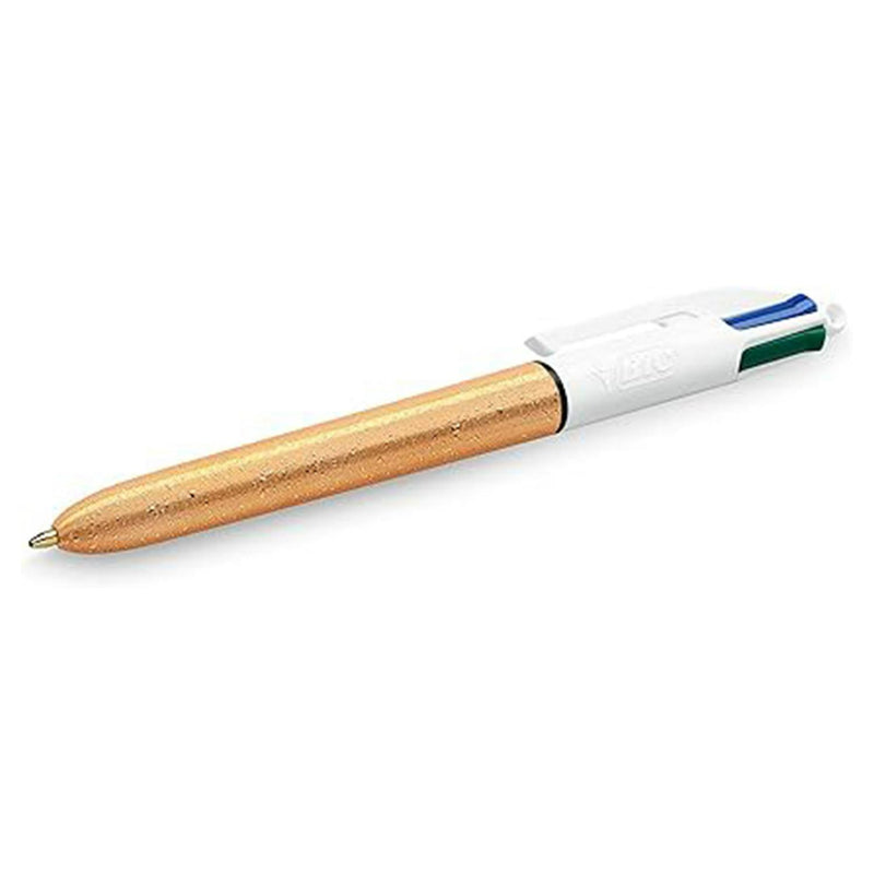 BIC 4 Colours medium point ball pens set of 3 - British product