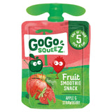 GoGo Squeez apple strawberry smoothie pouch 4x90g, UK version