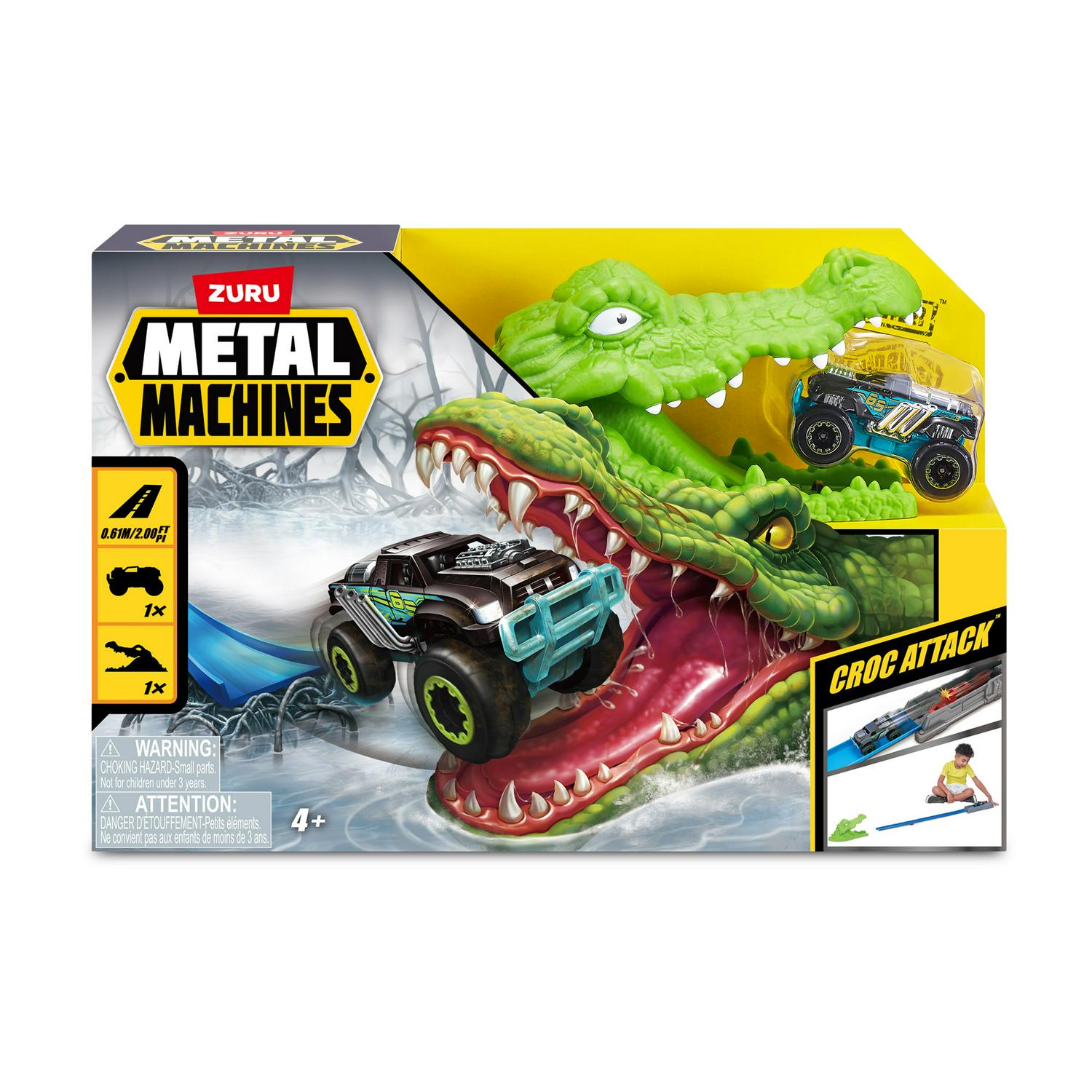 Zuru Metal Machines crocodile racing car toy (British brand)