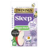 Twinings Superblends Sleep Herbal Tea Bags 40 Pack (British brand)