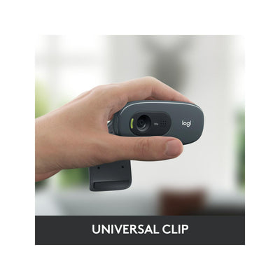 Logitech C270 HD Webcam Videoopptaksenhet