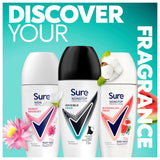 Sure Nonstop Protection Anti Perspirant Roll On Invisible Aqua 50ml
