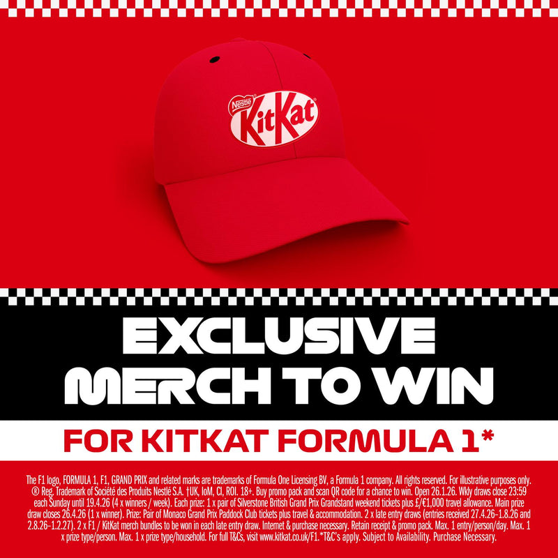 KitKat double chocolate sharing bar 99g, UK version