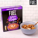 FUEL10K Chocolate Multigrain Flakes 350g - British product