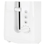Cookworks New Basic 2 slice toaster white - British product