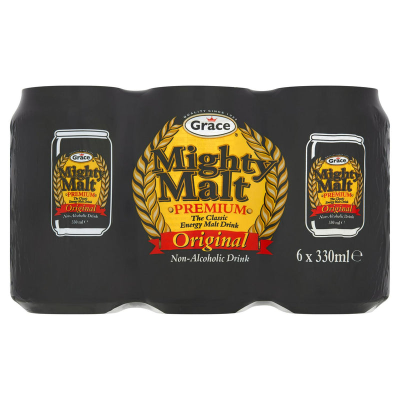 Grace Malt Drink Original 6 x 330ml, UK version