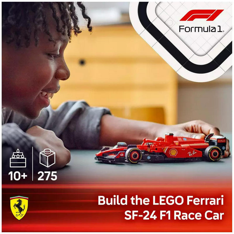 Lego Speed Champions Ferrari SF-24 F1 Race Car Building Set, UK version