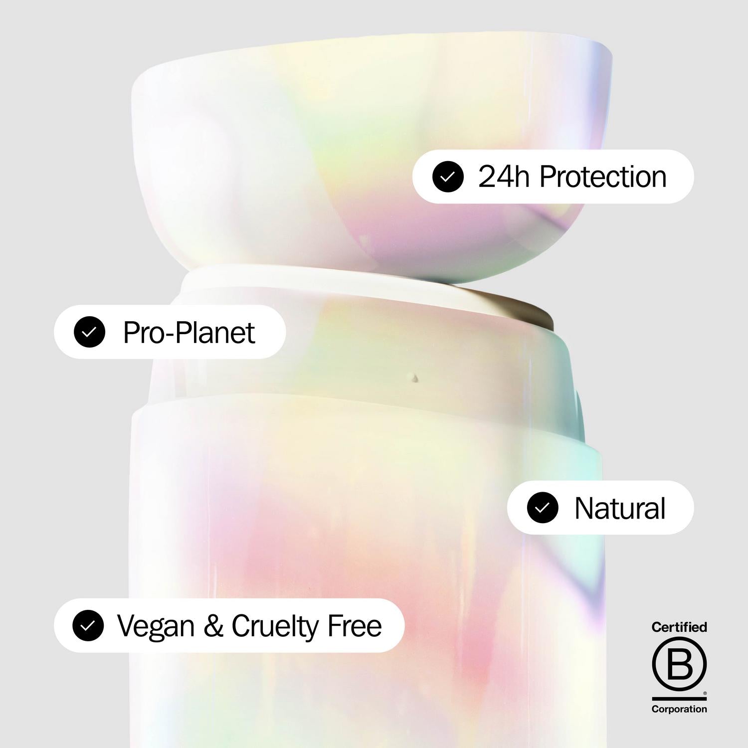 Fussy Natural Deodorant Sugar Crush 40g - British product