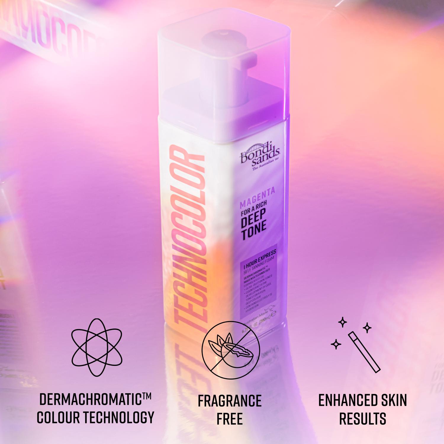 Bondi Sands Technocolor Magenta self tan serum 200ml - British product