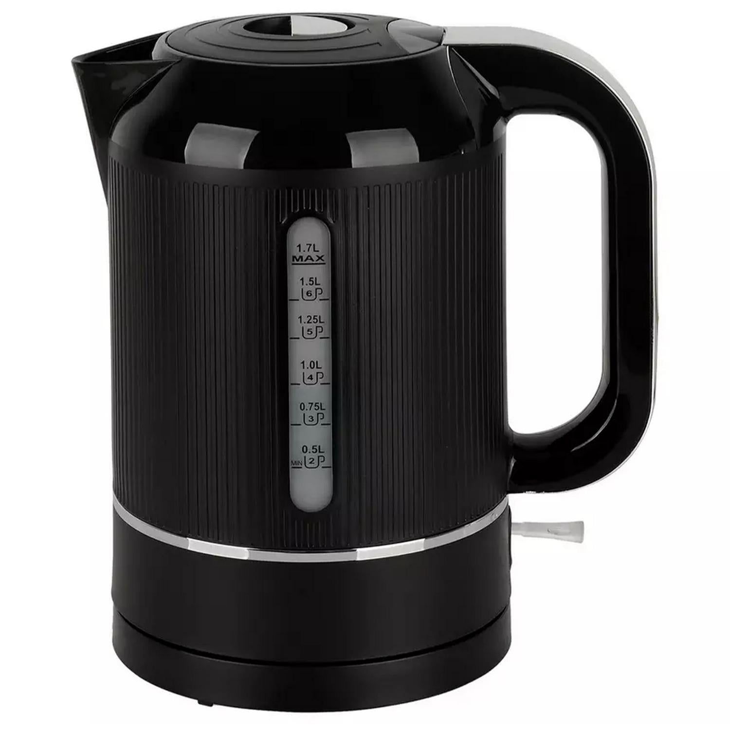 Cookworks WK8290QEH Texture Tilly Kettle - Black