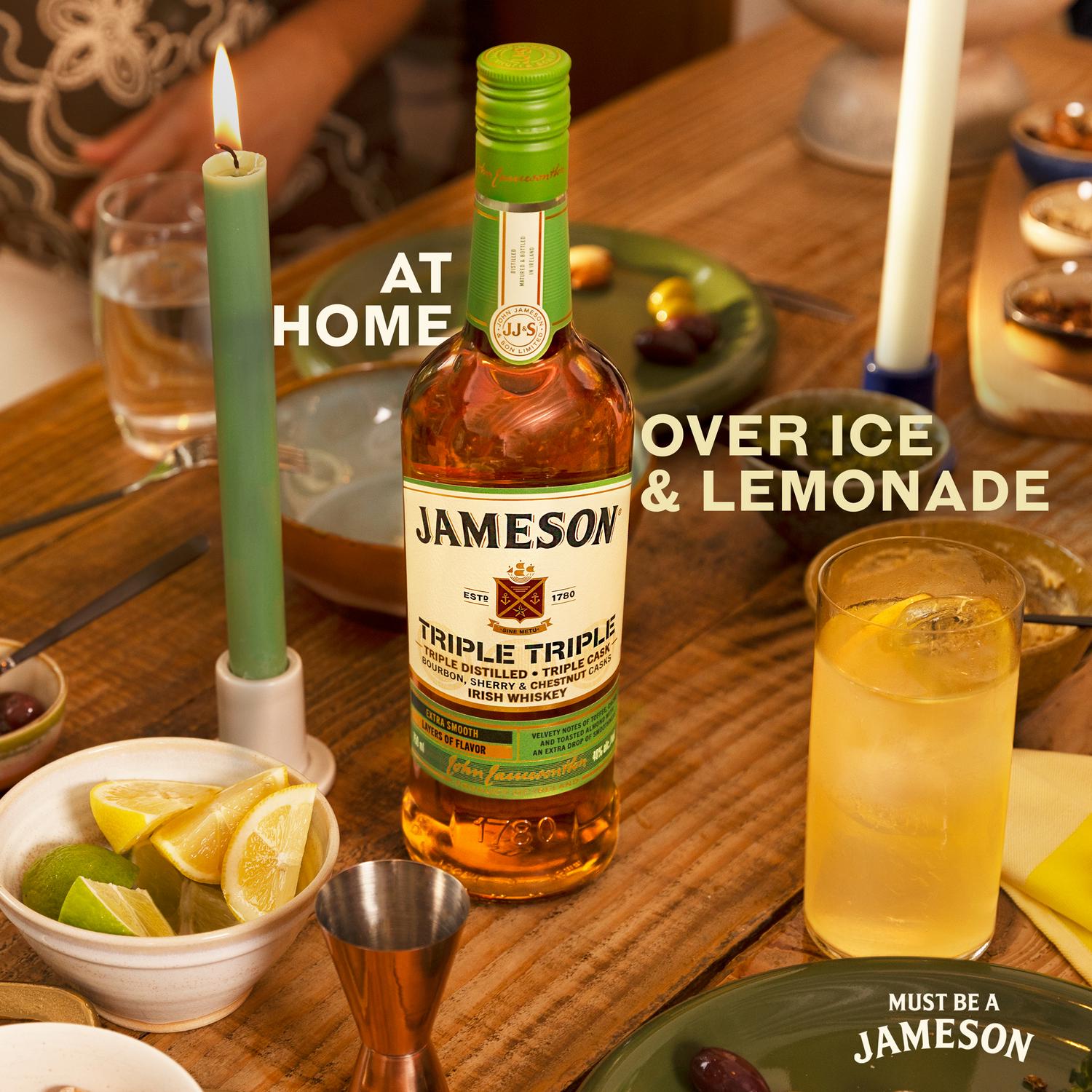 Jameson Triple Triple Blended Irish Whiskey 70cl