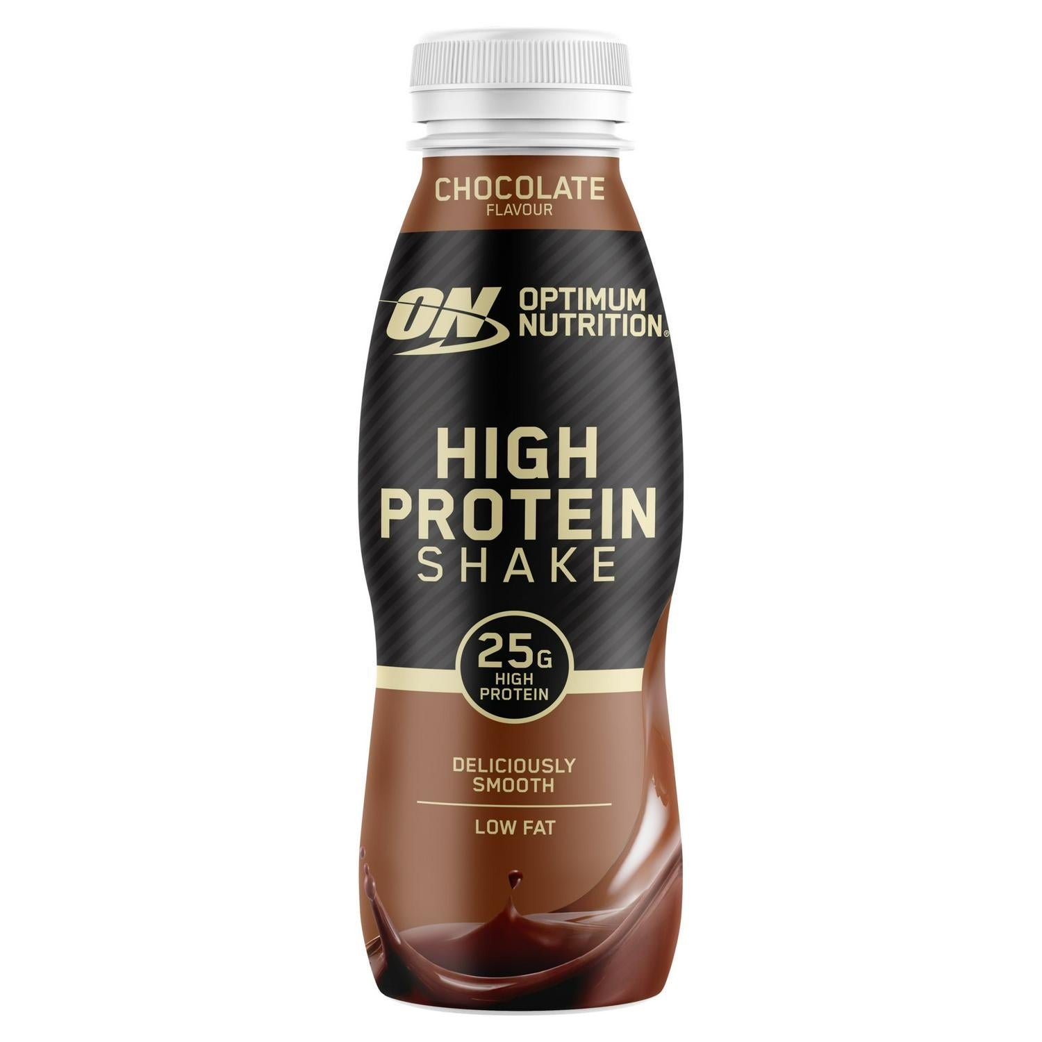Optimum Nutrition High Protein Shake Chocolate 330ml, imported from the UK