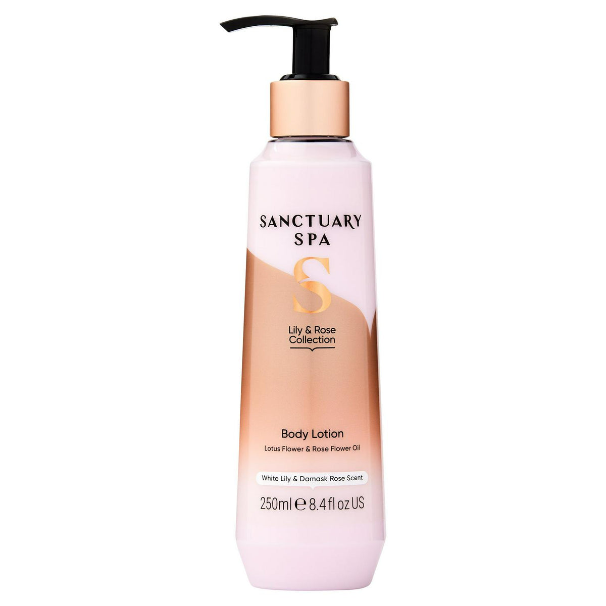 Lily & Rose Scented Body Lotion with Lotus and Rose Oils 250ml