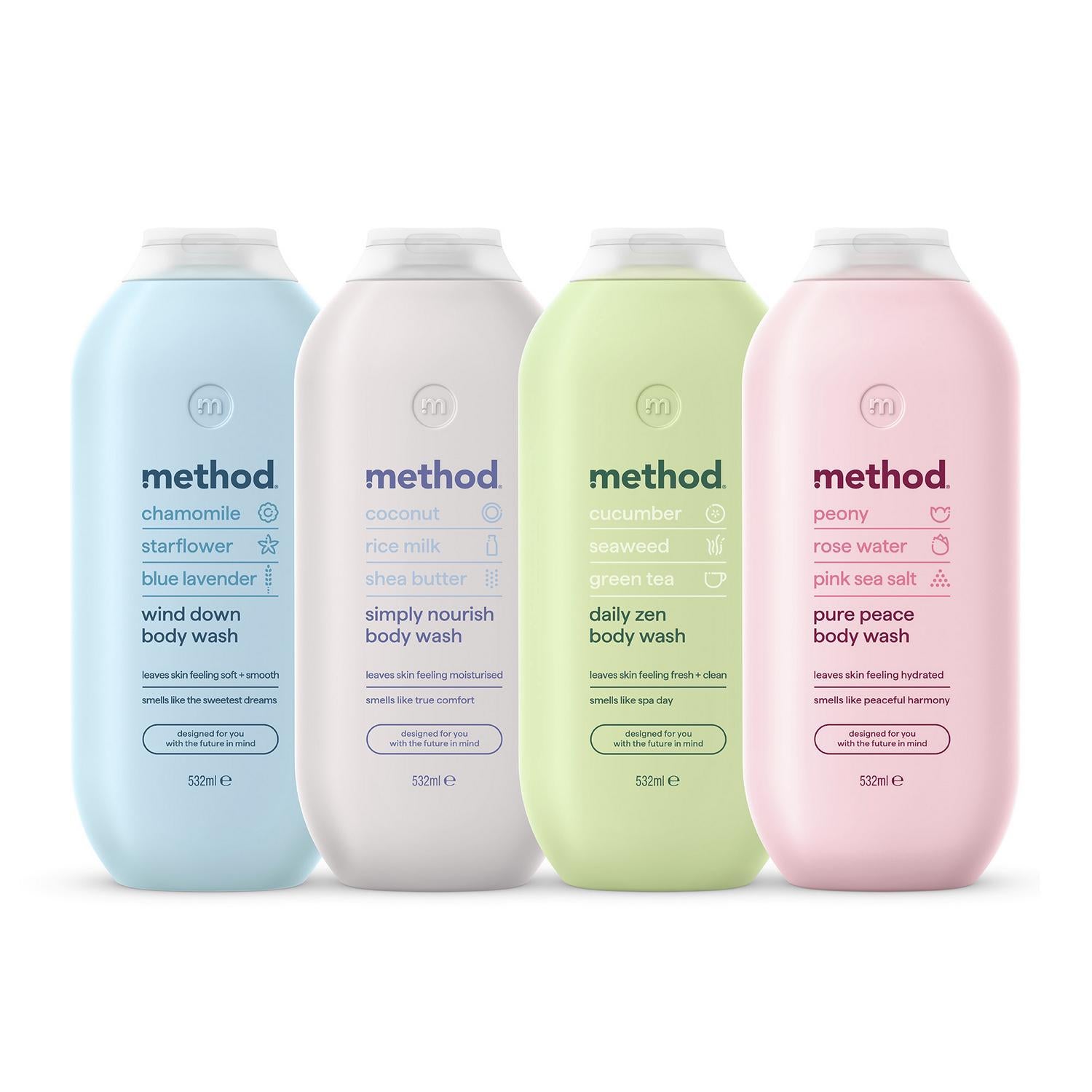 Soothing Body Wash with Chamomile, Starflower and Lavender 532ml