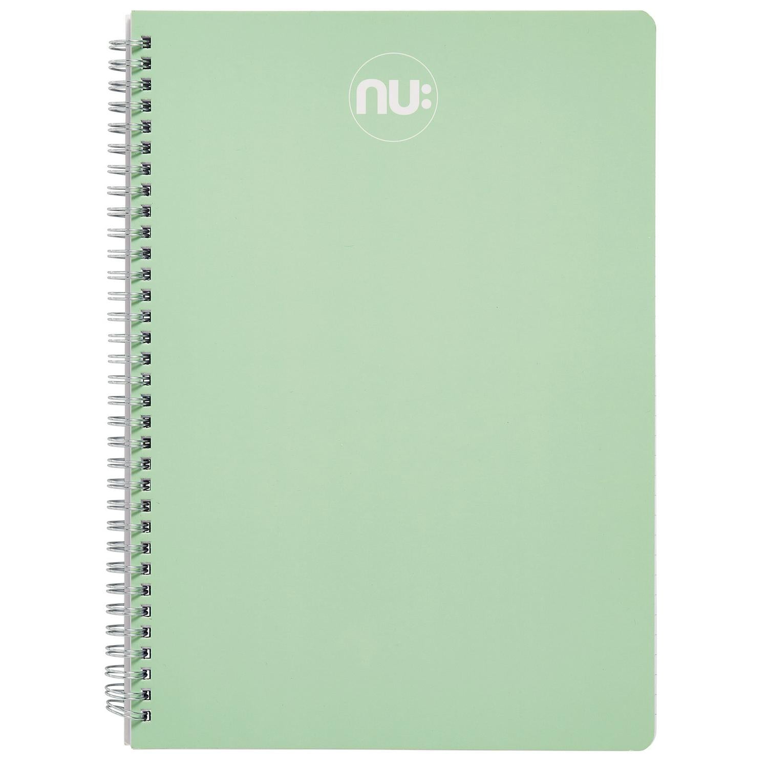 Nu Pastel Ruled Notebook A4, imported from the United Kingdom