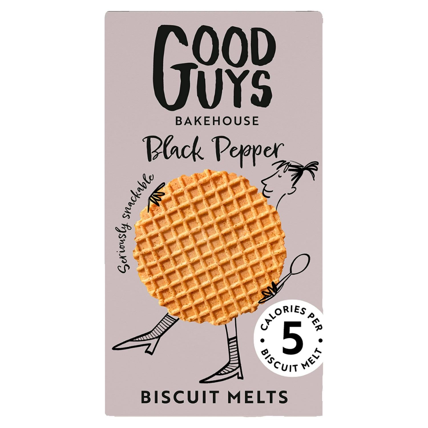 Good Guys Bakehouse Peppered Biscuit Melts 50g, UK version