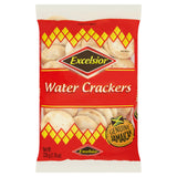 Excelsior Jamaican water crackers 220g made from enriched wheat - British product