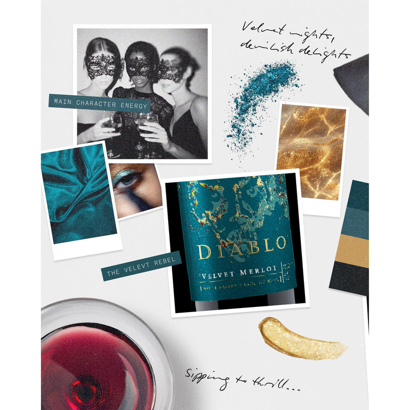 Diablo Velvet Merlot Red Wine 75cl - British product