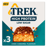 Trek High Protein Caramel Chocolate Bar 3 x 44g (British brand)
