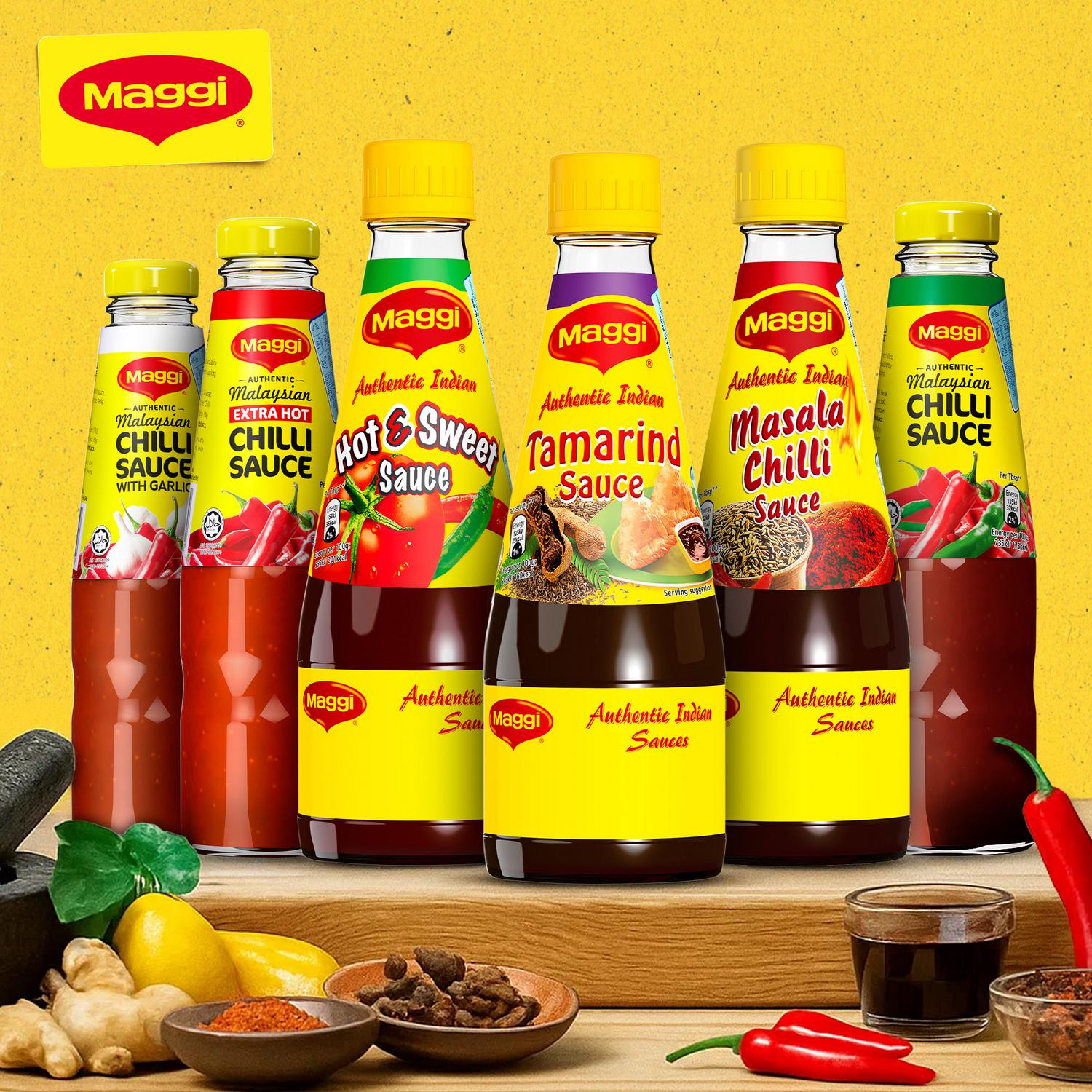 Maggi Authentic Indian Tamarind Sauce 425g, imported from the UK