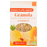 Sainsbury's Granola with Mango, Pineapple, Almond, Turmeric & Ginger