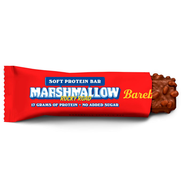 Barebells Marshmallow Rocky Road protein bar 55g - British product