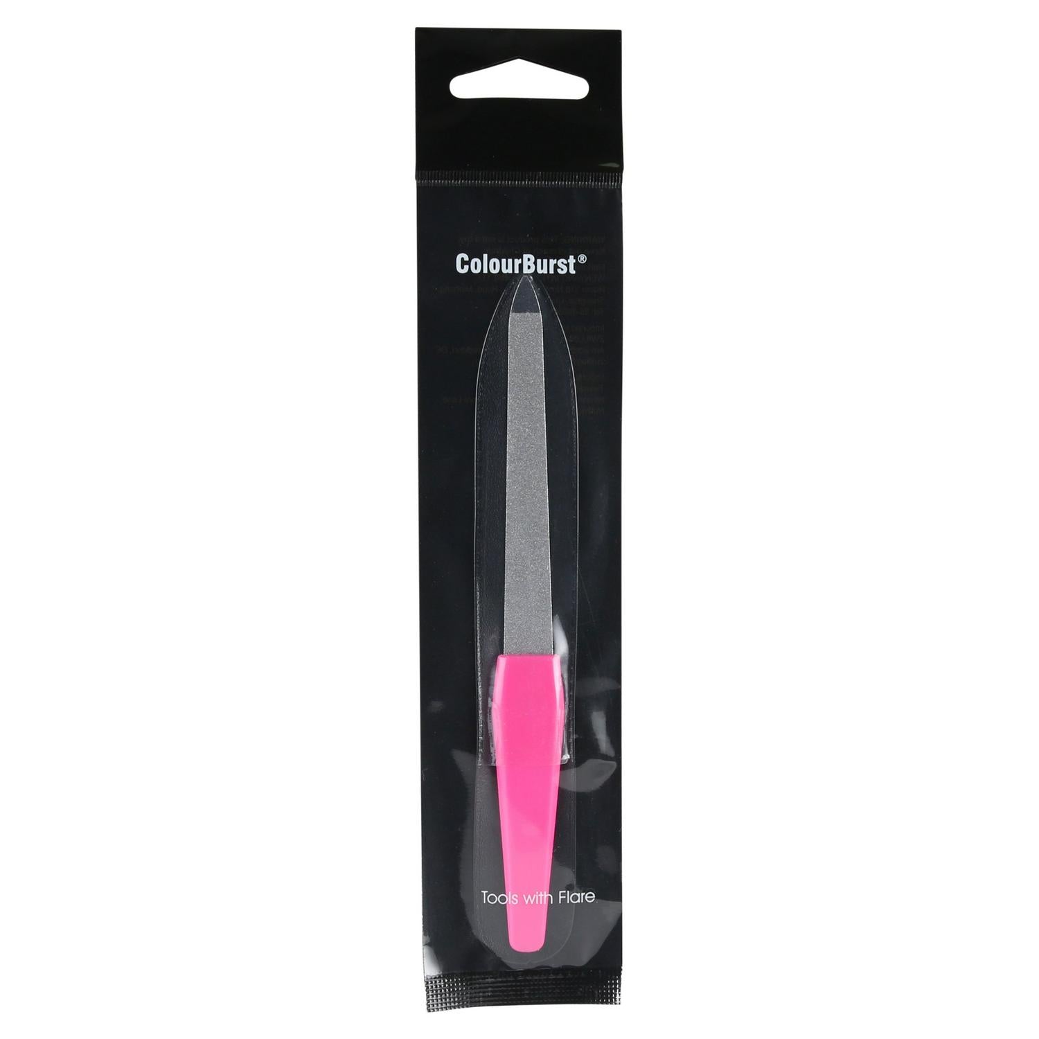 Colourburst metal nail file, UK version