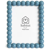 Habitat blue bobble picture frame 5x7 inches, UK version