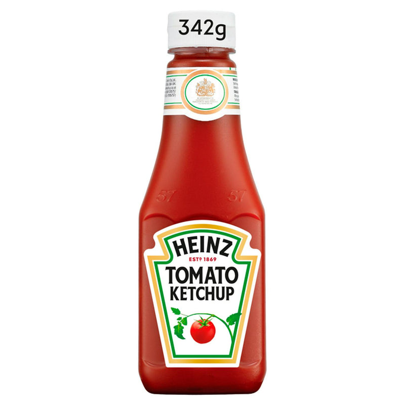 Heinz Tomato Ketchup Glass Bottle 342g, UK version