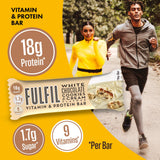 Fulfil White Chocolate Cookies Protein Bar 55g - British product