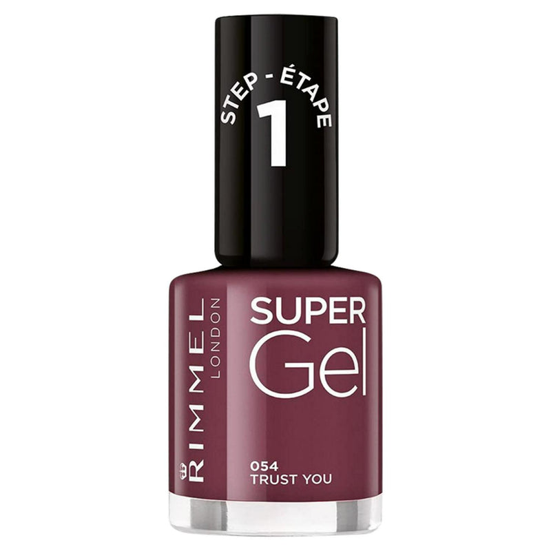 Rimmel London Super Gel Nail Polish Trust You 054 12ml (British brand)