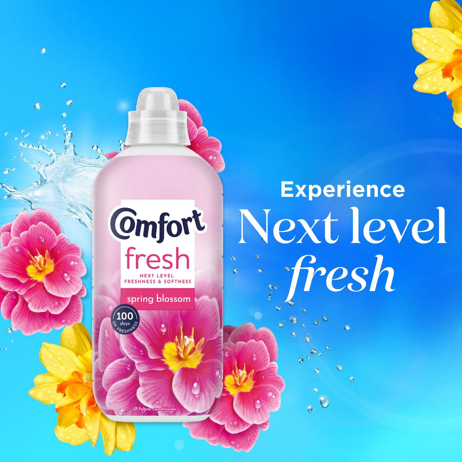 Comfort Fresh Fabric Conditioner Spring Blossom 31 Washes 930ml