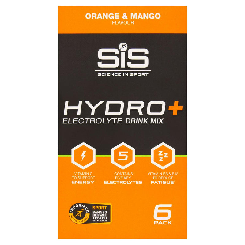 Science In Sport Orange Mango Hydro Powder 6x4.3g (British brand)